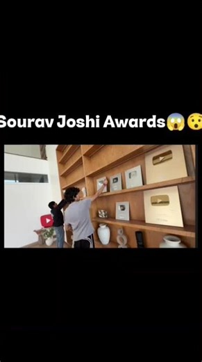 Sourav Joshi Awards 😯😱