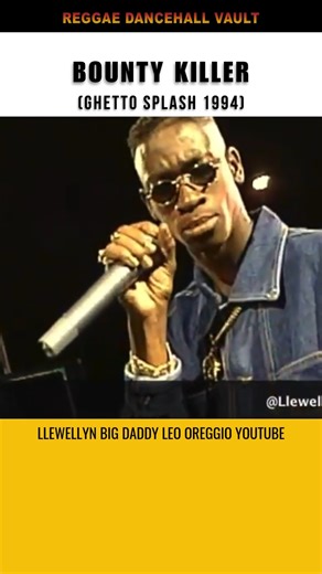 Bounty Killer at Ghetto Splash 1994 #reggae #dancehall #soundsystem #jamaica #rootsreggae #riddim #80sdancehall #90sdancehall #bountykiller #ghettosplash | Reggae Dancehall Vault