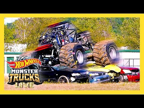 MONSTER TRUCKS STUNT TRAINING IN REAL LIFE! | Monster Trucks LIVE | ‪@HotWheels‬