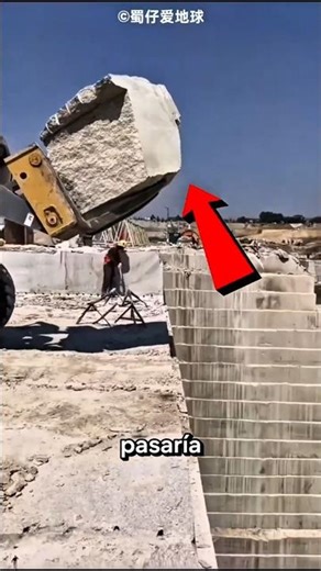 He throws a giant rock into the river… and the water does something impossible 😳🌊 #shorts