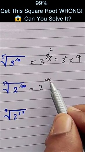 99% Get This Square Root WRONG! 😱 Can You Solve It?
