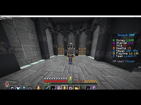 DONUT SMP LIVE | Rating Bases 1m per base + Gambling + Auctions + Bounty + Loot drop at 30 viewers