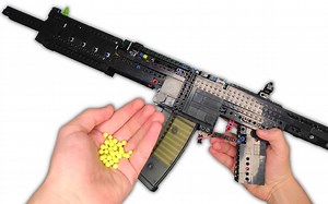 【搬运/乐高+Airsoft】How to build a lego airsoft gun