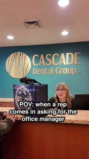 Dental Rep Walks In… and the Office Manager Vanishes! 😂 | Cascade Dental Group