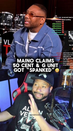 maino claims 50 cent & g unit got “spanked”😬 #akademiks
