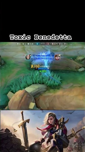 Killing machine Benedetta #mlbb #benedettaproplayer #leagueoflegends #mobilelegends