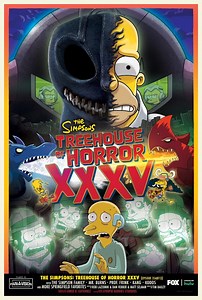 "The Simpsons" Treehouse of Horror XXXV (TV Episode 2024) ⭐ 6.4 | Animation, Comedy