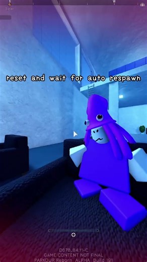 funny glitch in reborn #parkour #roblox #parkourreborn #glitch