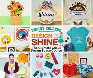 Are you ready to MASTER Cricut Design Space and design whatever you wanted when you wanted in Cricut Design Space? My Design to Shine course shows you exactly how! Join me with thousands of other Cricut crafters as I show you how to master Cricut Design Space once and for all! Registration ends TODAY! Sign up here: https://jennifermakeracademy.com/design-to-shine | JenniferMaker.com