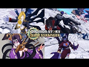 7 Demon Lords Special Skills & Win Poses in Digimon Story: Time Stranger