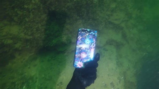 They found a sunken GoPro deep beneath a water park - and the footage was still there