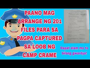 PAANO AYUSIN ANG 201 FILES PARA MAGPA CAPTURED NG LICENSE SA LOOB NG CRAME/TUTORIAL/RobertCD vlogs
