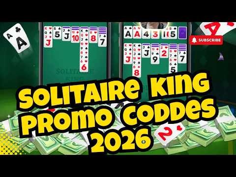 Solitaire King Promo Codes 2026 💰 Get $3 Free Cash & Bonus Rewards Working Codes Today