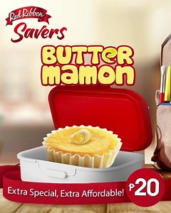 4.1K views · 109 reactions | Make your kid’s baon more special with Extra Buttery Mamon from Red Ribbon Savers. For only P20. #ExtraSpecialExtraAffordable | Red Ribbon Bakeshop | Facebook