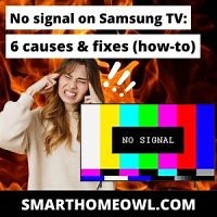 No Signal On Samsung TV: 6 Causes & Fixes (2023 How-To)