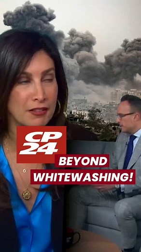 MEDIA ACTION ALERT: This is one of the single-most alarming interviews we have ever seen CP24 host. It contradicts fundamental journalist standards and ethics repeatedly. A journalist should not let such radical claims go unchallenged, let alone echo her bias with similar assertions. Nick Dixon of CP24 interviews Wendy Sachs on her "documentary" October 8 - calling it a "power documentary" that broadly accuses pro-human rights advocates of "double-standards" and "hypocrisy" for not condemning Ha
