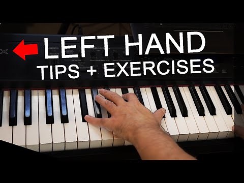 Easy Left Hand Piano Playing Tips and Exercises