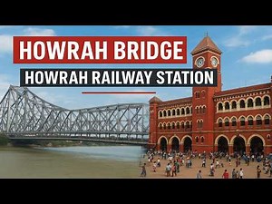 Iconic Kolkata: Exploring Howrah Bridge & Asia’s Busiest Railway Station! Kolkata Vibes Life in 4K