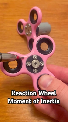 Reaction wheel inertia determination