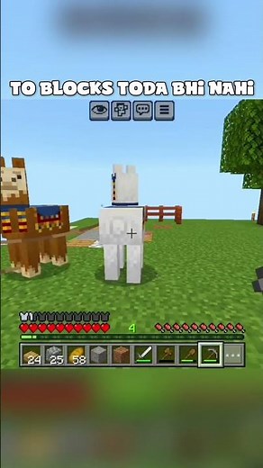 Wandering Trader Toh Gya!🤣| Minecraft #minecraft #shorts