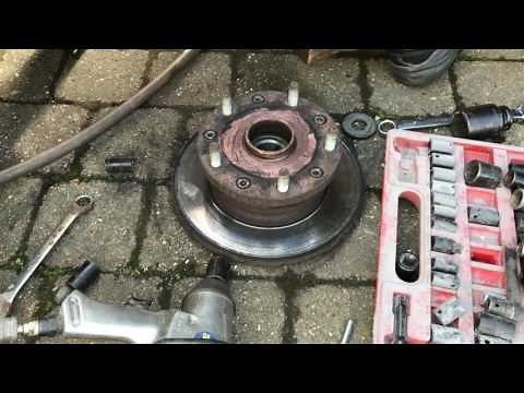FWD Ford Transit Rear disc Change