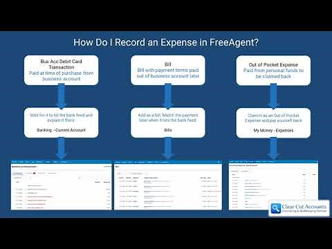 FreeAgent Overview: How Do I Record Bills and Expenses on FreeAgent?