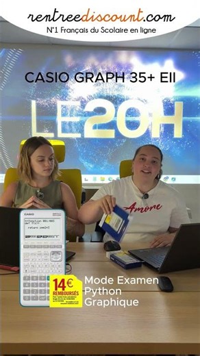 Jusqu’à 14€ remboursés sur Casio 💸 #casio #fournituresscolaires #humour #shortvideo