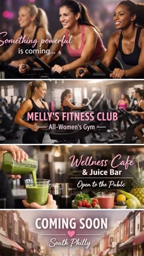 Melly’s Fitness Club - S.Philly All women’s gym is adding a 3 rd location! Private training/group classes, in a supportive community designed for women - building confidence & Results!! | Melissa Hurwitz