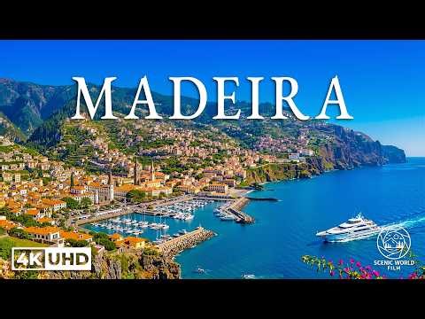 Madeira 4K | Portugal's Island Paradise | Explore The Most Stunning Cliffs, Funchal & Ocean Views