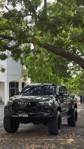 Thank you @jaaracun4X4 tolong setup si hitam ni 🤭🤭🤭 #hilux #truck #hostilewheels #amptires #monzafactory🇹🇭