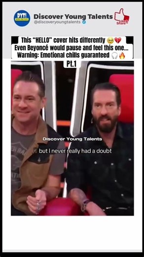 This “HELLO” Cover Will Give You Instant Goosebumps 😭🎤 #viral #voice #audition #talent #duet #sing