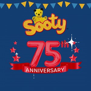 We at Golden Bear Toys would like to wish Sooty a very happy 75th Birthday for Wednesday! 💛🎂 Sooty entered our hearts 75 years ago and has continued to be the nation's favourite non-talking yellow bear! Sooty and Sweep were joined by Richard Cadell today on This Morning where they discussed their upcoming UK Tour! Check it out here: https://www.itv.com/thismorning/articles/75-years-of-sooty-and-sweep | Golden Bear Toys
