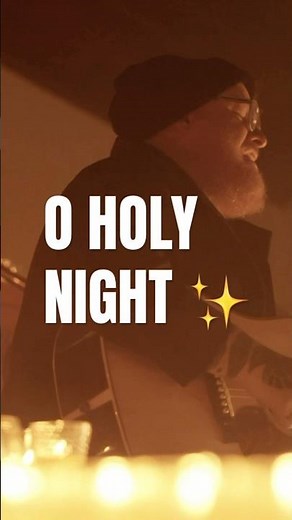 O Holy Night ✨ Fall on your knees Jesus is King! #jesus #singer #music #christian #christmas #church
