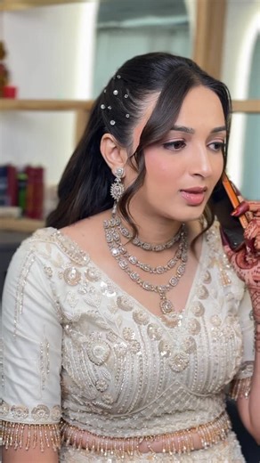 HAPPY’s MAKEOVER on Instagram: "✨Happy’s makeover sangeet night bride of @happys_makeover✨ For booking contect for wedding bride Inquiries ☎️🤙7862047151 @happys_makeover & Team Outfit by:-@rang_laheri StairwayToForever #TogetherInStyle #EngagedInLove #CoupleGoals #MadeForEachOther #LoveInEveryStep ForeverBeginsHere foreverlove"