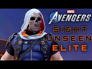Marvel's Avengers PS4 SIGHT UNSEEN ELITE TASKMASTER | ULTIMATE PATRIOT Legendary Outfit Walkthrough
