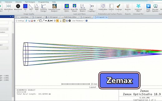 《现代光学系统设计》如何设计一款消色差镜头