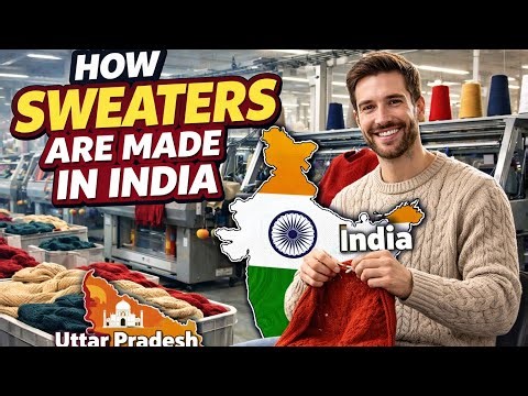 How sweaters are made l recycle of old clothes l recycle of clothes in india l @TextileVlog