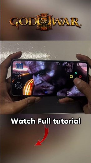 Play God of war 3 🔥 on Mobile | using aps3e emulator | PS3 in android | #godofwar3 #gaming #shorts
