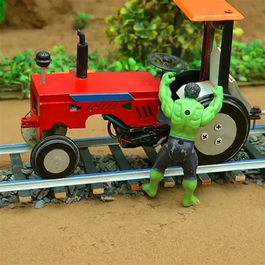 Miniature Railway in Mini Village Creative DIY Project😍 #MiniVillage #RailwayProject #Miniature #TrainModel #DIYProject | Innovative Build