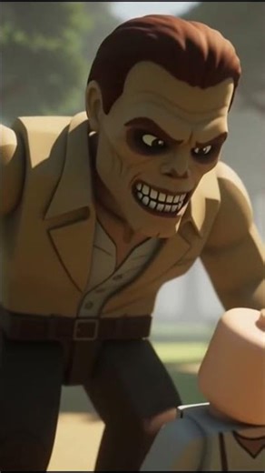 When a Roblox Zombie Gets Scared of the Player 😂