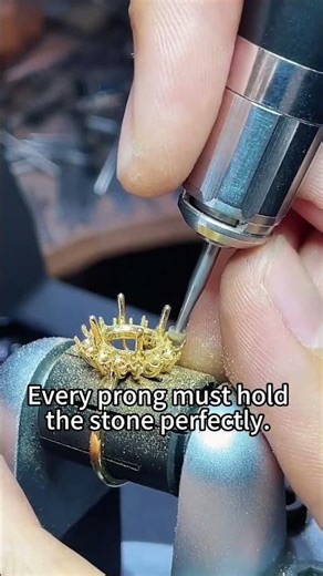 Why Crafting the Perfect Setting Is Essential for Custom Jewelry#ringsetting #customring
