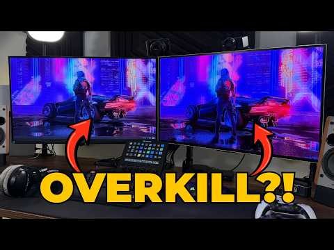 Dual 32-Inch 4K Monitors for Gaming & Streaming: Overkill?