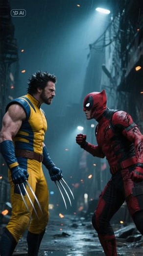 Wolverine vs Deadpool | Who Is Stronger and Who Would Win?#Wolverine #Deadpool #Marvel #Shorts