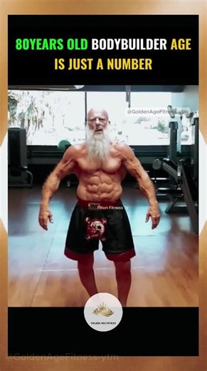 80-Year-Old Bodybuilder PROVES Age Is Just a Number 💪🔥