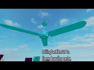 DESTROYED CEILING FAN GAME: Jogo de Ventilador de Teto Destruído no Roblox 😊😊😊