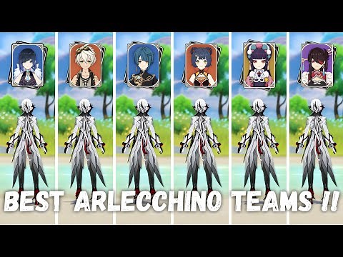 Best TEAMS for C0 Arlecchino? Genshin Impact Arlecchino