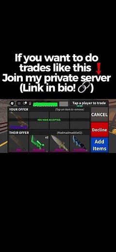 INSANE WIN OR BIG L!? 😱🔥 MM2 Trade