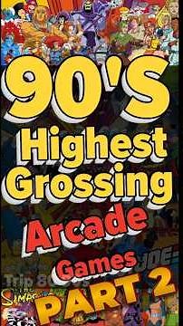 Top 10 Highest-Grossing Arcade Games of the 1990s | Part 2