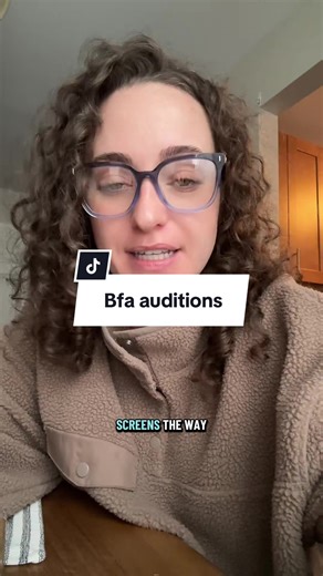 Supporting BFA Auditions for Aspiring Actors