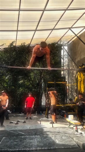 power of calisthenics #back lever #respect
